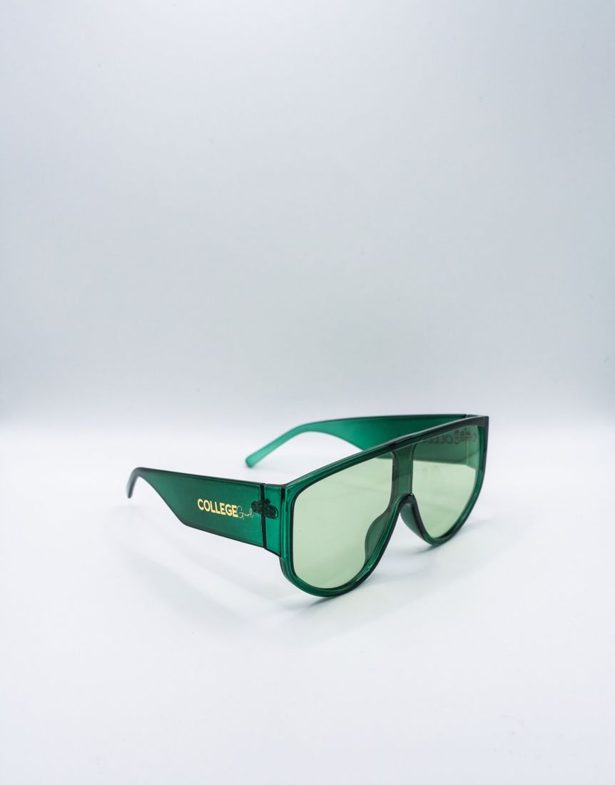 Green College Gurl sunglasses